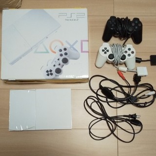 プレイステーション2(PlayStation2)のプレイステーション2 本体 白 SCPH-90000(家庭用ゲーム機本体)
