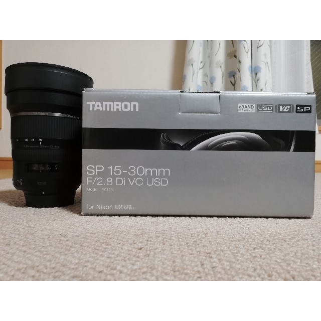 TAMRON　SP 15-30mm f2.8 Di VC USD（ニコン用）付属品