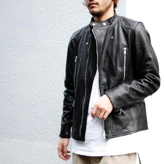 ノンネイティブ(nonnative)のnonnative 16aw BIKER BLOUSON COW LEATHER(レザージャケット)