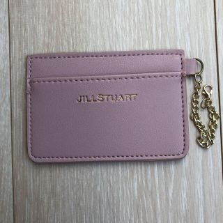 ジルスチュアート(JILLSTUART)の新品未使用 ジルスチュアート パスケース ピンク(パスケース/IDカードホルダー)