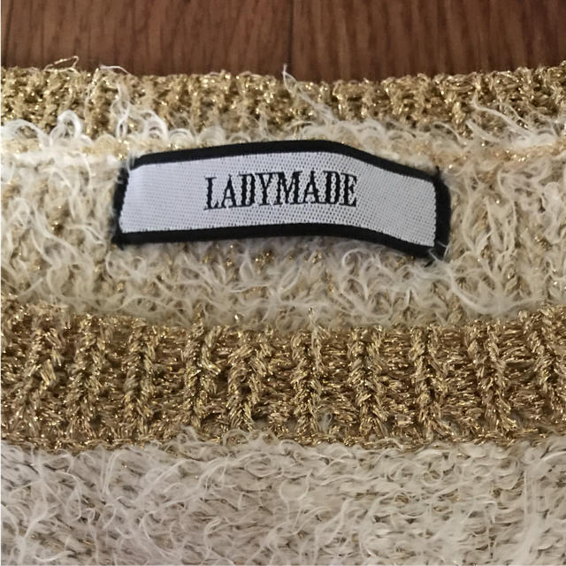 LADY MADE(レディメイド)のレディメイド ショート丈 ニット レディースのトップス(ニット/セーター)の商品写真
