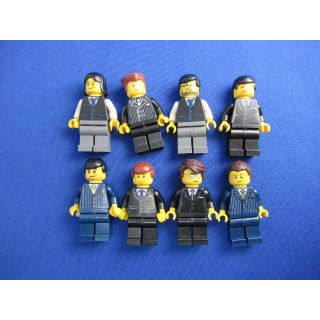 レゴ(Lego)のＬＥＧＯ　レゴ　ミニフィグ  スーツ　８体　#18(知育玩具)