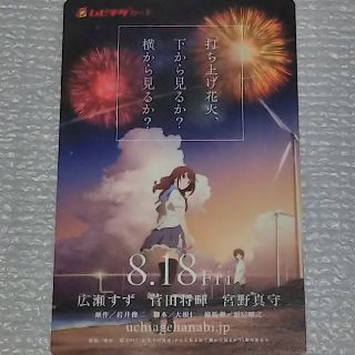 【使用済みムビチケ】半券『打ち上げ花火、下から見るか？ 横から見るか？』(邦画)