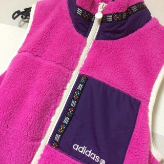 アディダス(adidas)のアディダス/adidas フリースベスト(ダウンベスト)