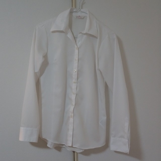 アオヤマ(青山)の白 カッターシャツ レディース n-line Precious(洋服の青山)(シャツ/ブラウス(長袖/七分))