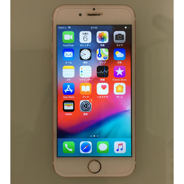 iPhone 6s ローズゴールド SIMフリー 16GBスマートフォン/携帯電話