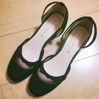 マジェスティックレゴン(MAJESTIC LEGON)のリボンレース パンプス (ハイヒール/パンプス)