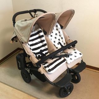 エアバギー(AIRBUGGY)の人気‼️【美品】エアバギー ココダブル★AirBuggy 2人乗りベビーカー(ベビーカー/バギー)