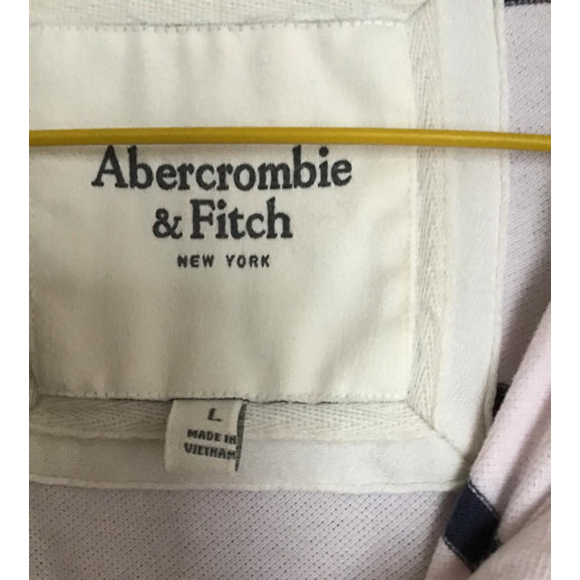 Abercrombie&Fitch(アバクロンビーアンドフィッチ)のアバクロのボーダーポロシャツ レディースのトップス(ポロシャツ)の商品写真