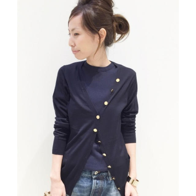 美品 アパルトモン 金ボタンカーディガン - www.glycoala.com