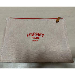 エルメス(Hermes)のHERMES BAIN フラットポーチ　値下げ中(クラッチバッグ)