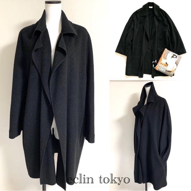 HERMES - エルメス マルジェラ期 ビッグシルエット カシミヤ100% コート E1327