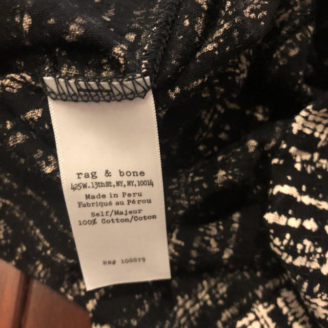 Rag & Bone(ラグアンドボーン)のラグアンドボーン  ノースリーブXS レディースのトップス(Tシャツ(半袖/袖なし))の商品写真