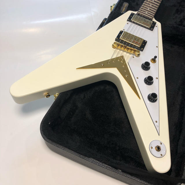 10割電気系統【ほぼ新品/限定】Epiphone by Gibson FlyngV コリーナ