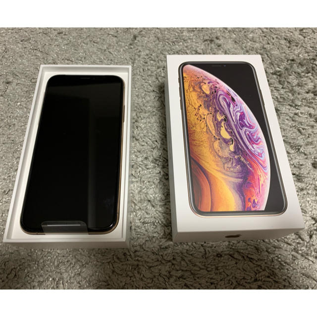 史上一番安い iPhoneXS 256GB 256G ゴールド - スマートフォン/携帯