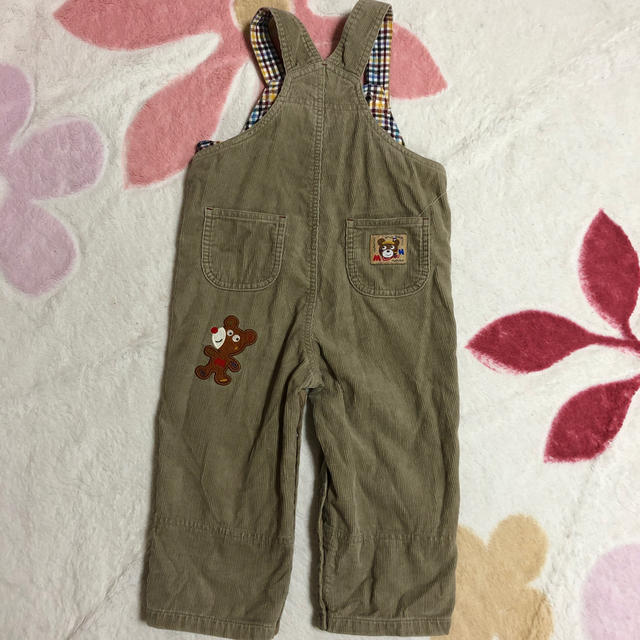 mikihouse(ミキハウス)のミキハウス オーバーオール 90 キッズ/ベビー/マタニティのキッズ服男の子用(90cm~)(その他)の商品写真