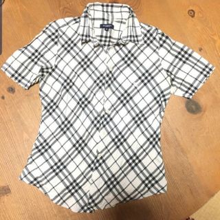 バーバリー(BURBERRY)のBURBERRY　バーバリー　シャツ　通勤　秋冬　チェック　オフィス　仕事(シャツ/ブラウス(半袖/袖なし))