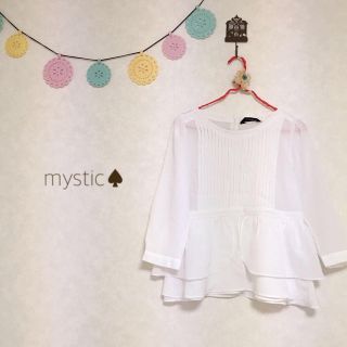 ミスティック(mystic)のSALE♥︎ mysticフリルブラウス(シャツ/ブラウス(長袖/七分))