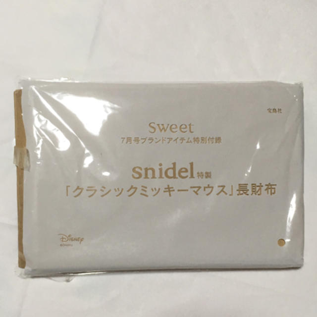 SNIDEL(スナイデル)のsnidel スナイデル特製 クラシックミッキーマウス 長財布 レディースのファッション小物(財布)の商品写真