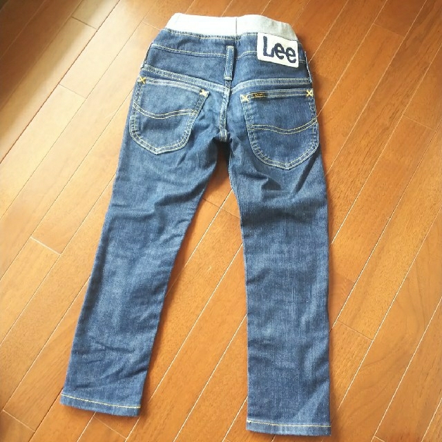 Lee(リー)の美品 Lee リー デニム ジーンズ パンツ 長ズボン Gパン キッズ 110 キッズ/ベビー/マタニティのキッズ服男の子用(90cm~)(パンツ/スパッツ)の商品写真