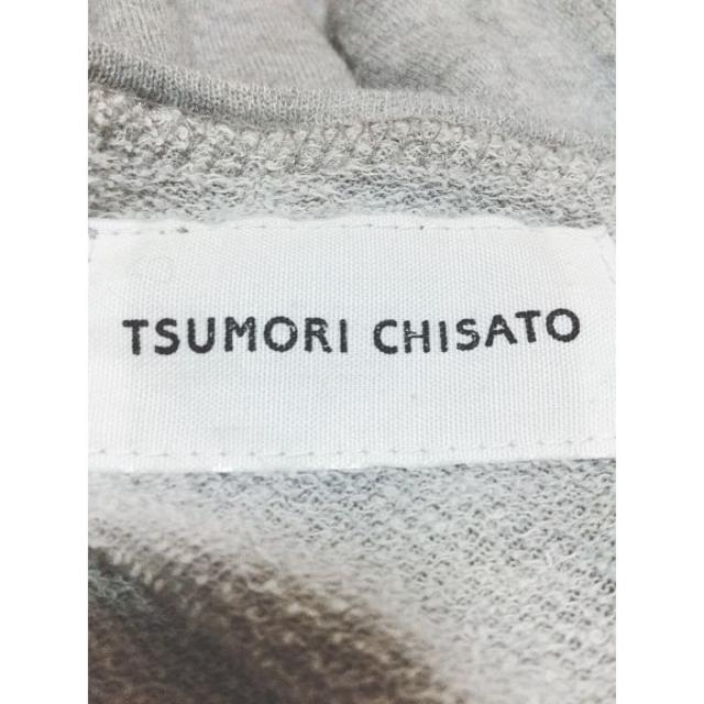 TSUMORI CHISATO(ツモリチサト)のツモリチサト ワンピース サイズ2 M レディース ライトグレー レディースのワンピース(ひざ丈ワンピース)の商品写真