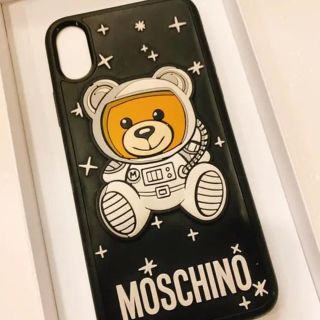 モスキーノ(MOSCHINO)のMOSCHINO モスキーノ iPhone ケース カバー X XS (iPhoneケース)