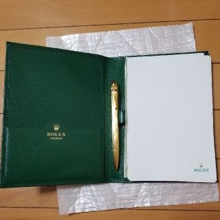 ロレックス(ROLEX)のwestbook様専用　rolex ゴールド　ボールペン　メモ帳(ノート/メモ帳/ふせん)