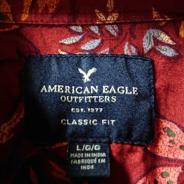 American Eagle(アメリカンイーグル)ののーざん84様 専用 Amercan eagle アメリカンイーグル 柄シャツ  メンズのトップス(シャツ)の商品写真