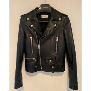 サンローラン(Saint Laurent)のSAINT LAURENT サンローラン ライダース(ライダースジャケット)