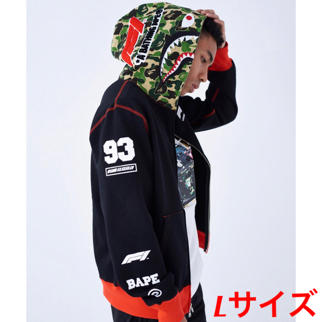 BAPE Patched Shark Full Zip Hoodie