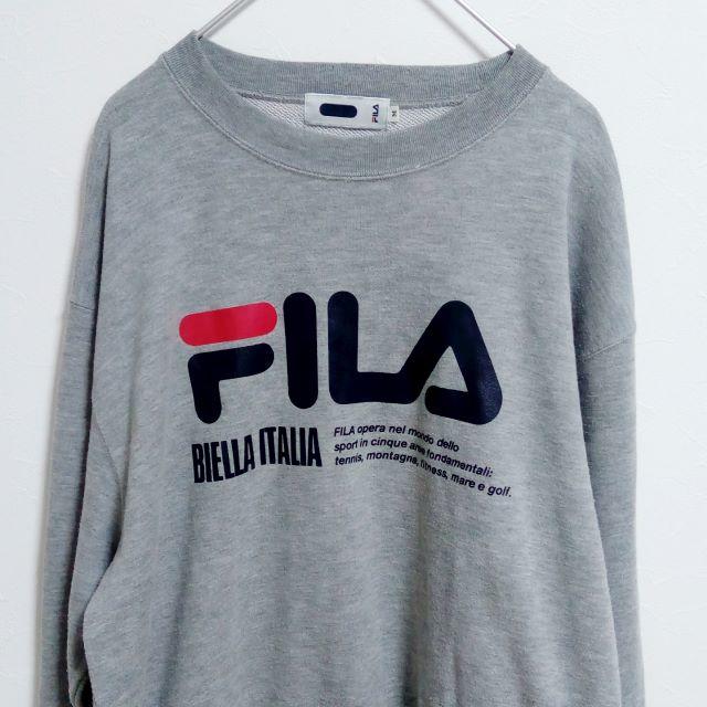 FILA(フィラ)のFILA　フィラ　スウェット　トレーナー　ビッグロゴ メンズのトップス(スウェット)の商品写真