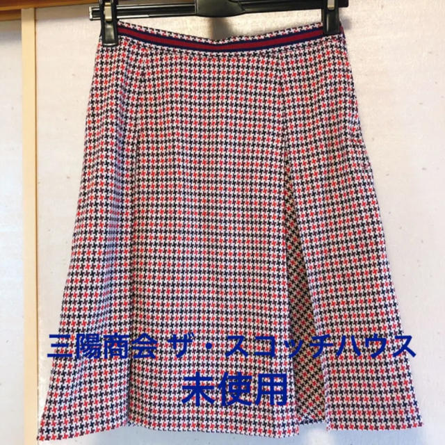 THE SCOTCH HOUSE(ザスコッチハウス)の【美品】ザ・スコッチハウス子供用チェックスカート140cm キッズ/ベビー/マタニティのキッズ服女の子用(90cm~)(スカート)の商品写真