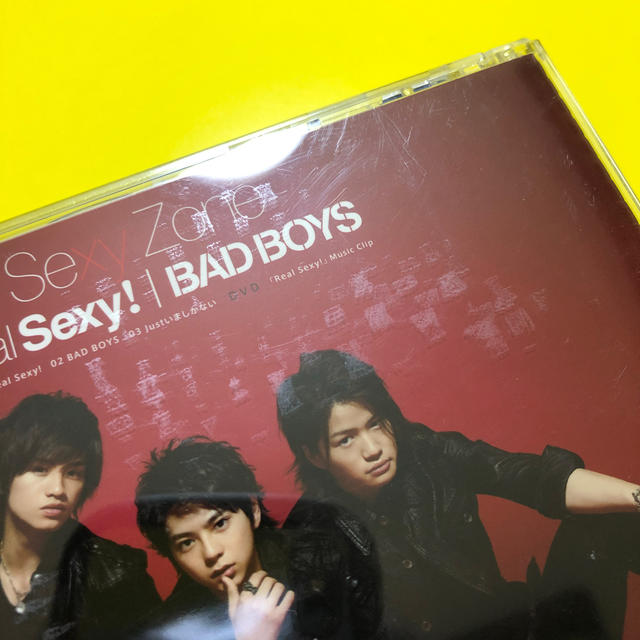 Sexy Zone(セクシー ゾーン)のReal Sexy! / BAD BOYS（初回限定盤A CD+DVD） エンタメ/ホビーのCD(ポップス/ロック(邦楽))の商品写真