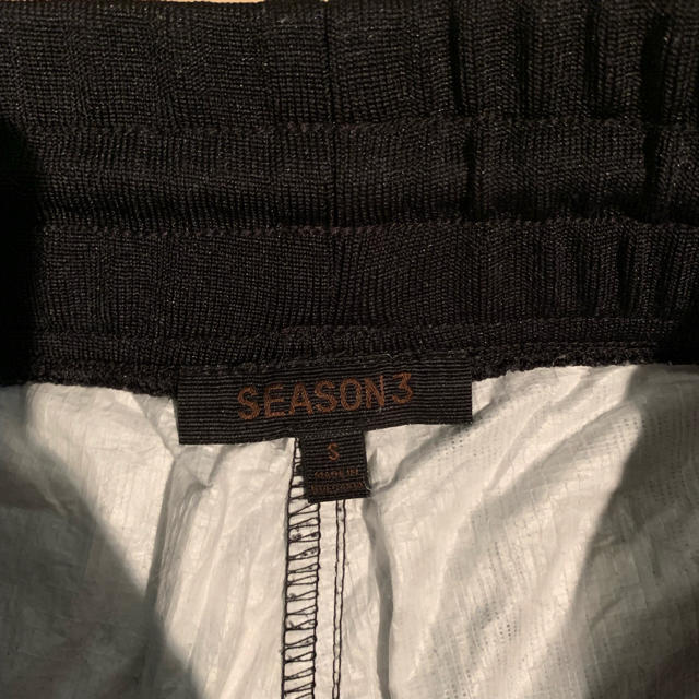 yeezy season nylon pants ナイロン パンツ 黒
