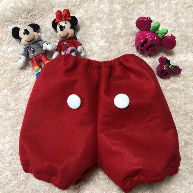 ディズニー ミッキー パンツ コスプレ 子供 ベビー ハロウィン キッズ/ベビー/マタニティのキッズ服男の子用(90cm~)(その他)の商品写真