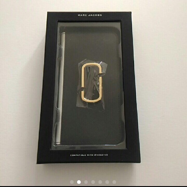 MARC JACOBS(マークジェイコブス)の新品未開封★MARC JACOBS★  iPhone XR手帳型ケース スマホ/家電/カメラのスマホアクセサリー(iPhoneケース)の商品写真