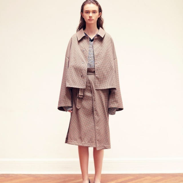 YOKE 19ss 3 way bal collar share coat