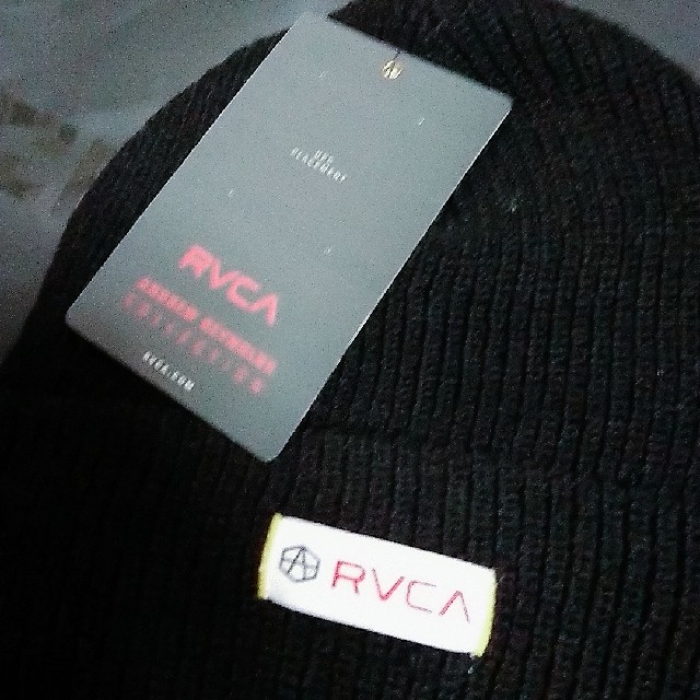 RVCA(ルーカ)の限定新品ルーカRVCAニット帽大人気完売クリスマス メンズの帽子(キャップ)の商品写真
