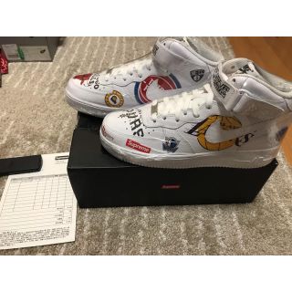 シュプリーム(Supreme)のSupreme nike air force 1 NBA teams mid (スニーカー)