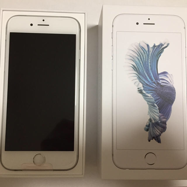 【新品・未開封】iPhone 6s Silver 32G SIMロック解除済