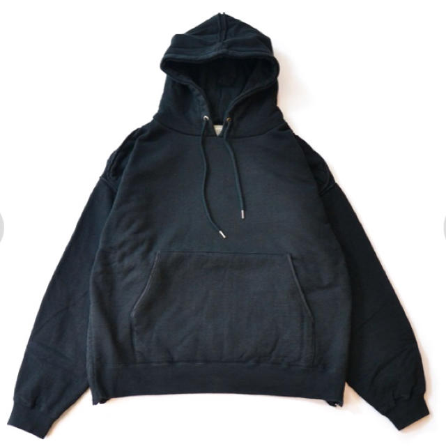 SUNSEA(サンシー)のYOKE OVERSIZED PIPING PARKA black Mサイズ メンズのトップス(スウェット)の商品写真