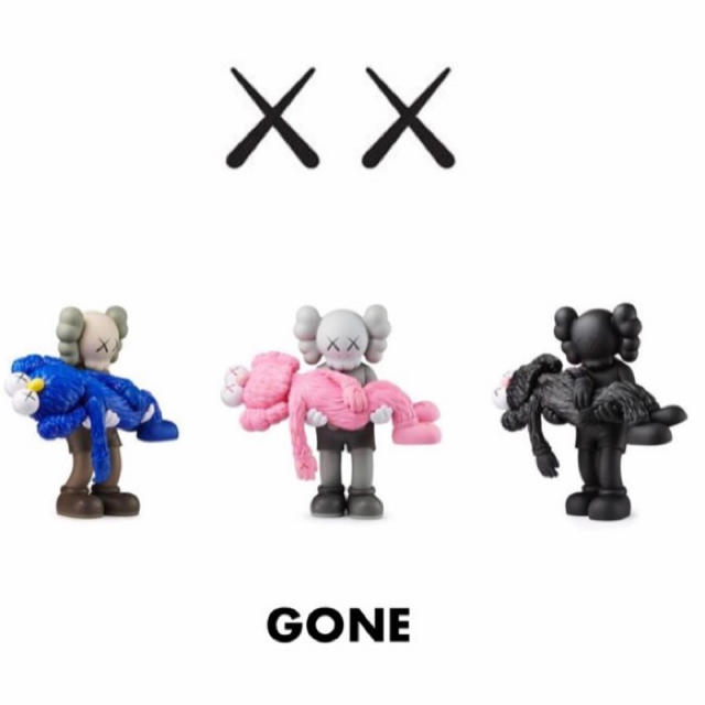 代引可】 MEDICOM TOY GONE KAWS 三体セット カウズ メディコムトイ 代引可】 MEDICOM TOY GONE KAWS 三体セット カウズ メディコムトイ