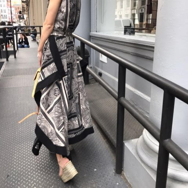 Ameri VINTAGE - SCARF LIKE SHIRT DRESSの通販 by ss's shop|アメリ
