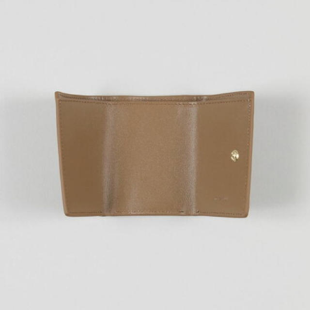 TODAYFUL Leather Mini Wallet -Beige