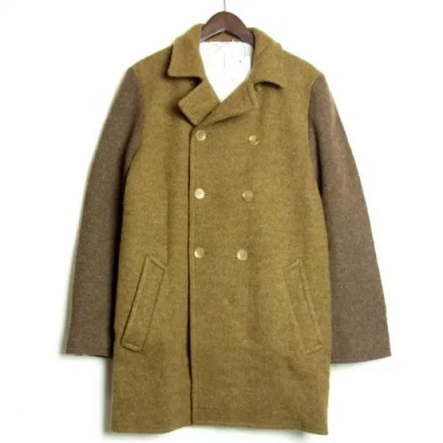 DIGAWEL(ディガウェル)のdigawel double breasted coat メンズのジャケット/アウター(チェスターコート)の商品写真