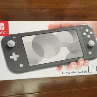 任天堂Switch light ニンテンドースイッチ ライト 新品 グレー 本体の通販｜ラクマ