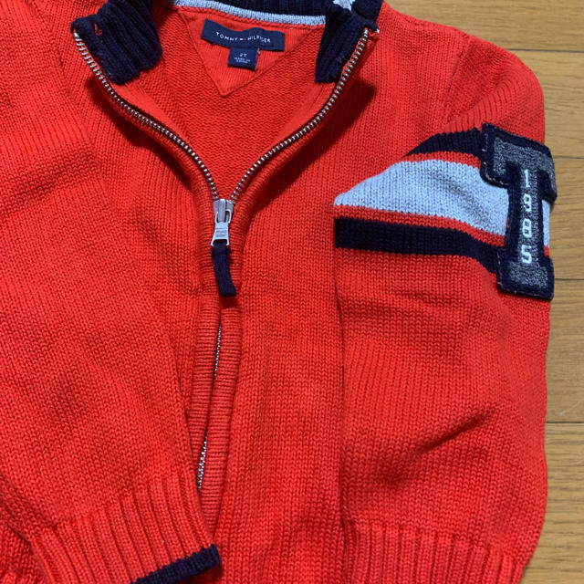 TOMMY HILFIGER(トミーヒルフィガー)のTOMY HILFIGERカーディガン キッズ/ベビー/マタニティのキッズ服男の子用(90cm~)(カーディガン)の商品写真