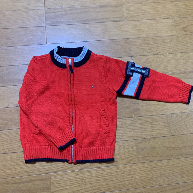 TOMMY HILFIGER(トミーヒルフィガー)のTOMY HILFIGERカーディガン キッズ/ベビー/マタニティのキッズ服男の子用(90cm~)(カーディガン)の商品写真