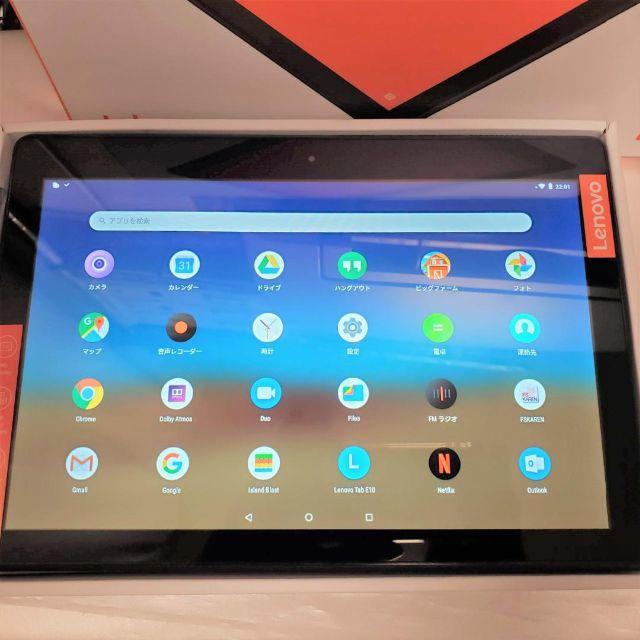 Lenovo Tab E10 10.1型 WiFi ブラック Android