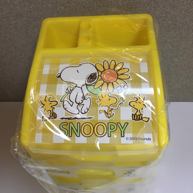 SNOOPY(スヌーピー)のスヌーピー   ウッドストック 5段 収納ボックス エンタメ/ホビーのおもちゃ/ぬいぐるみ(キャラクターグッズ)の商品写真